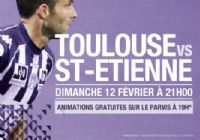 Championnat de football professionnel : match TFC - St Etienne. Le dimanche 12 février 2012 à Toulouse. Haute-Garonne. 